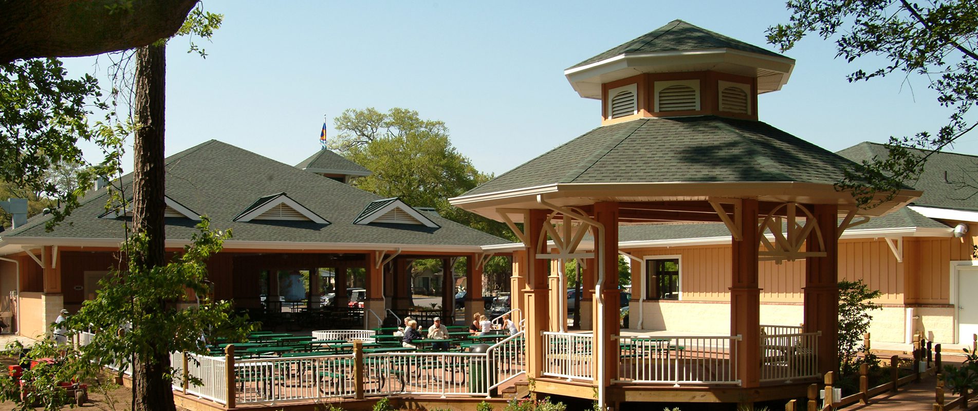 Gazebo Center Stage Camptown Center Ocean Lakes Family Campground